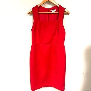 Banana Republic Sloan fit red sheath dress. Size 8P